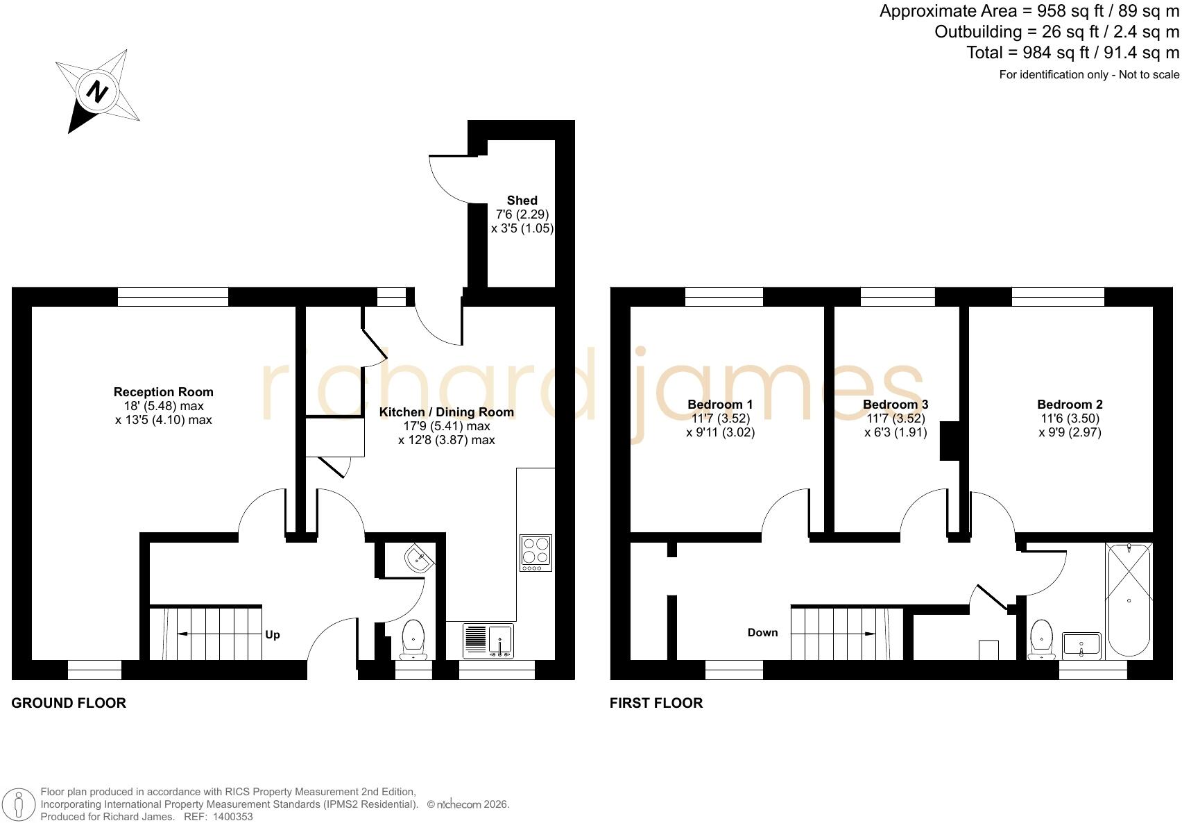 Fairfield, Royal Wootton Bassett, SN4 floorplan