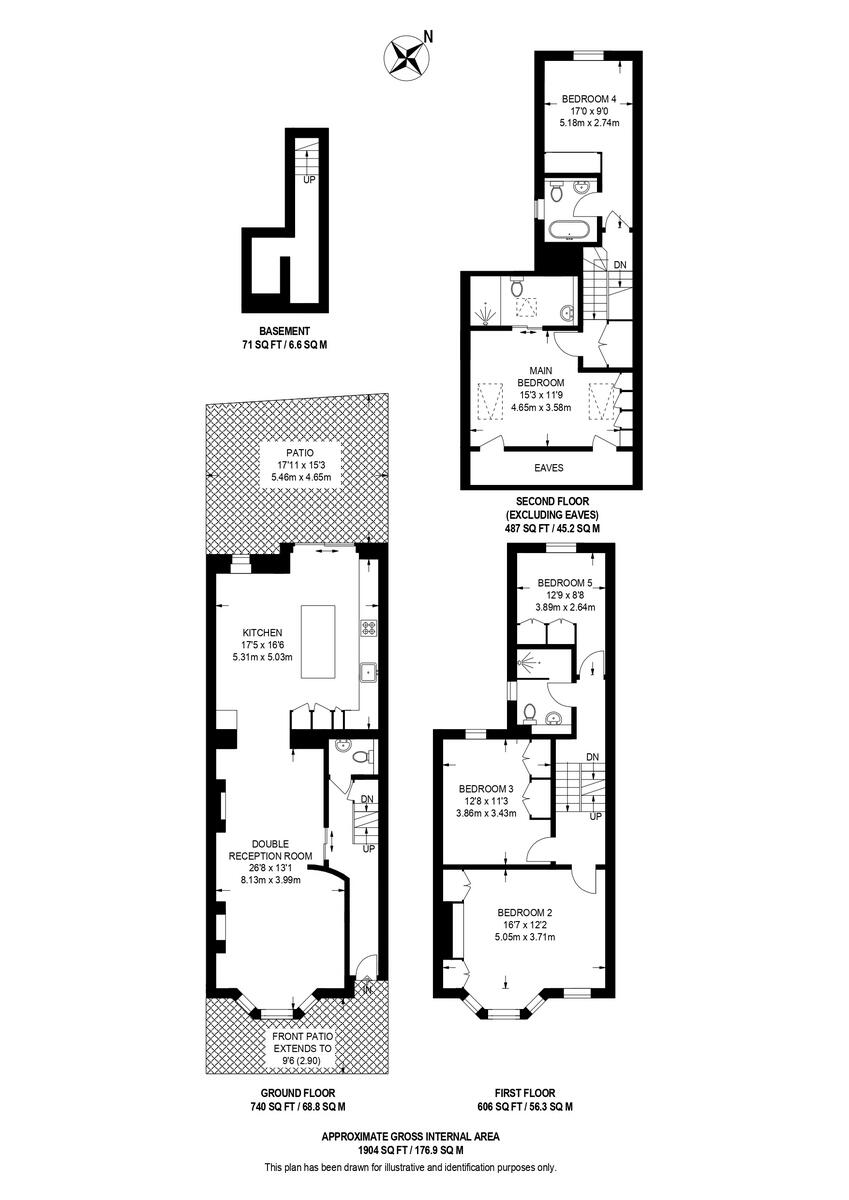 Craster Road, London, SW2 floorplan