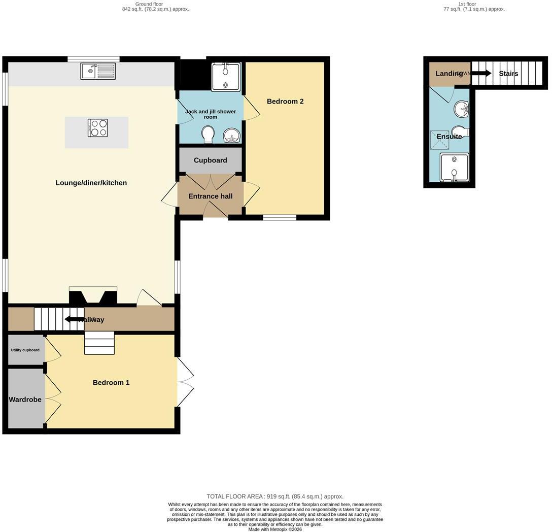Beanburn, Ayton, Eyemouth floorplan