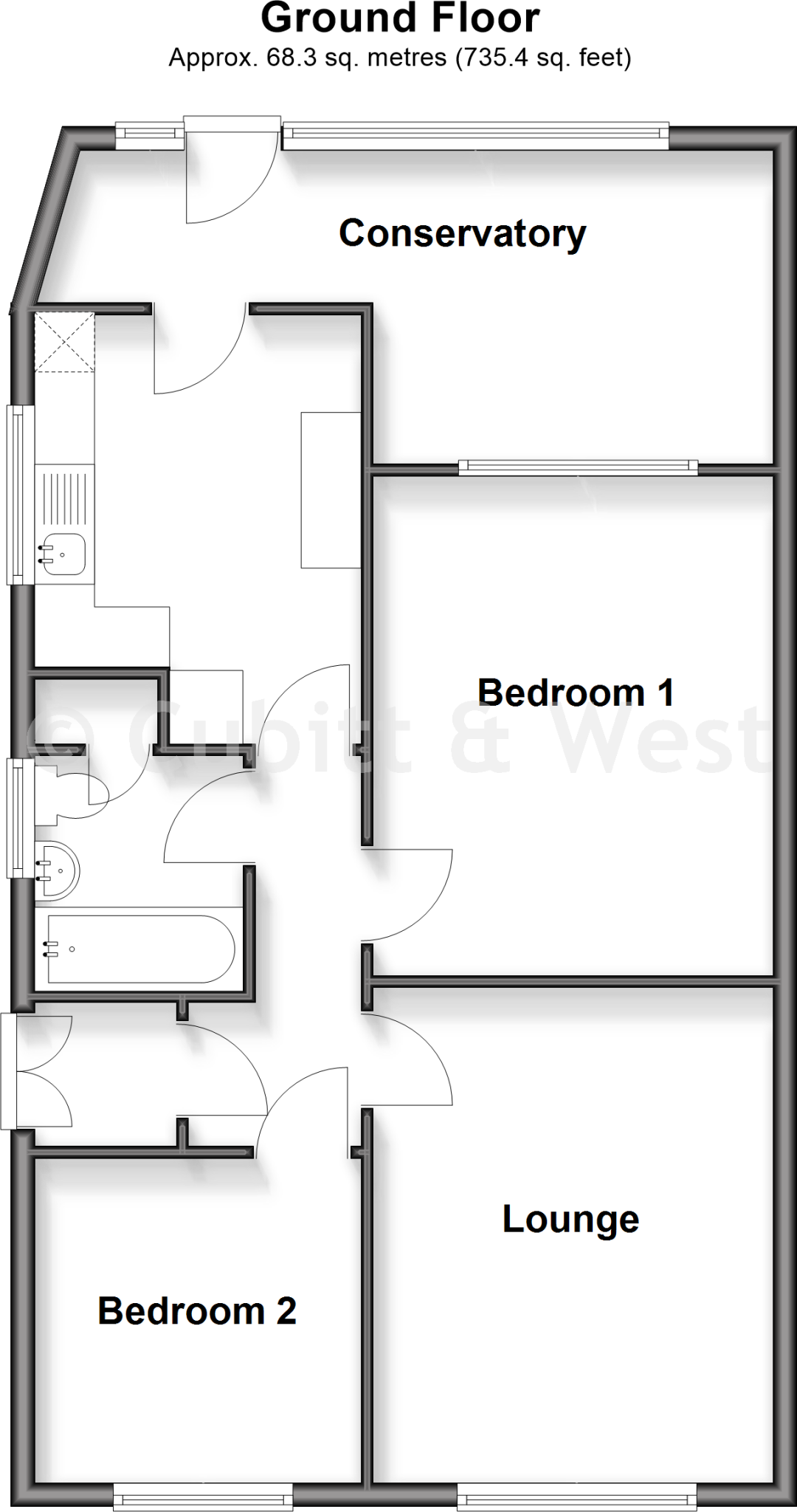 Brooklands Road, Bedhampton, Havant, Hampshire floorplan