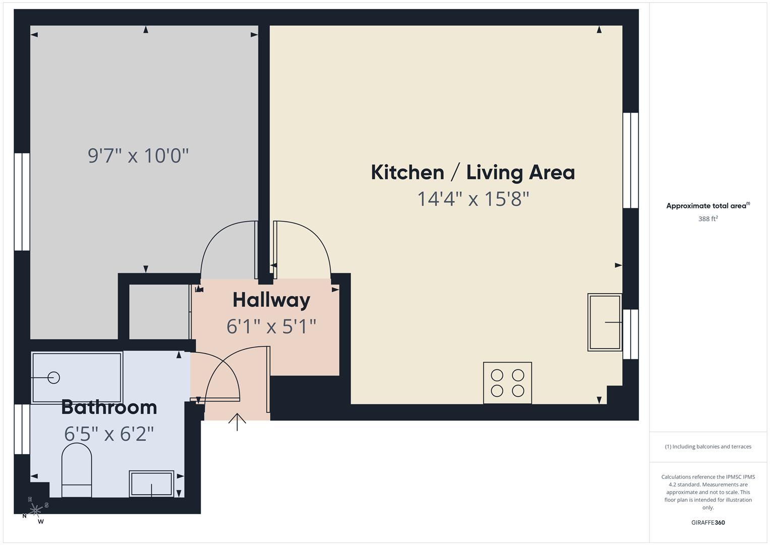 Redoubt Close, Hitchin floorplan
