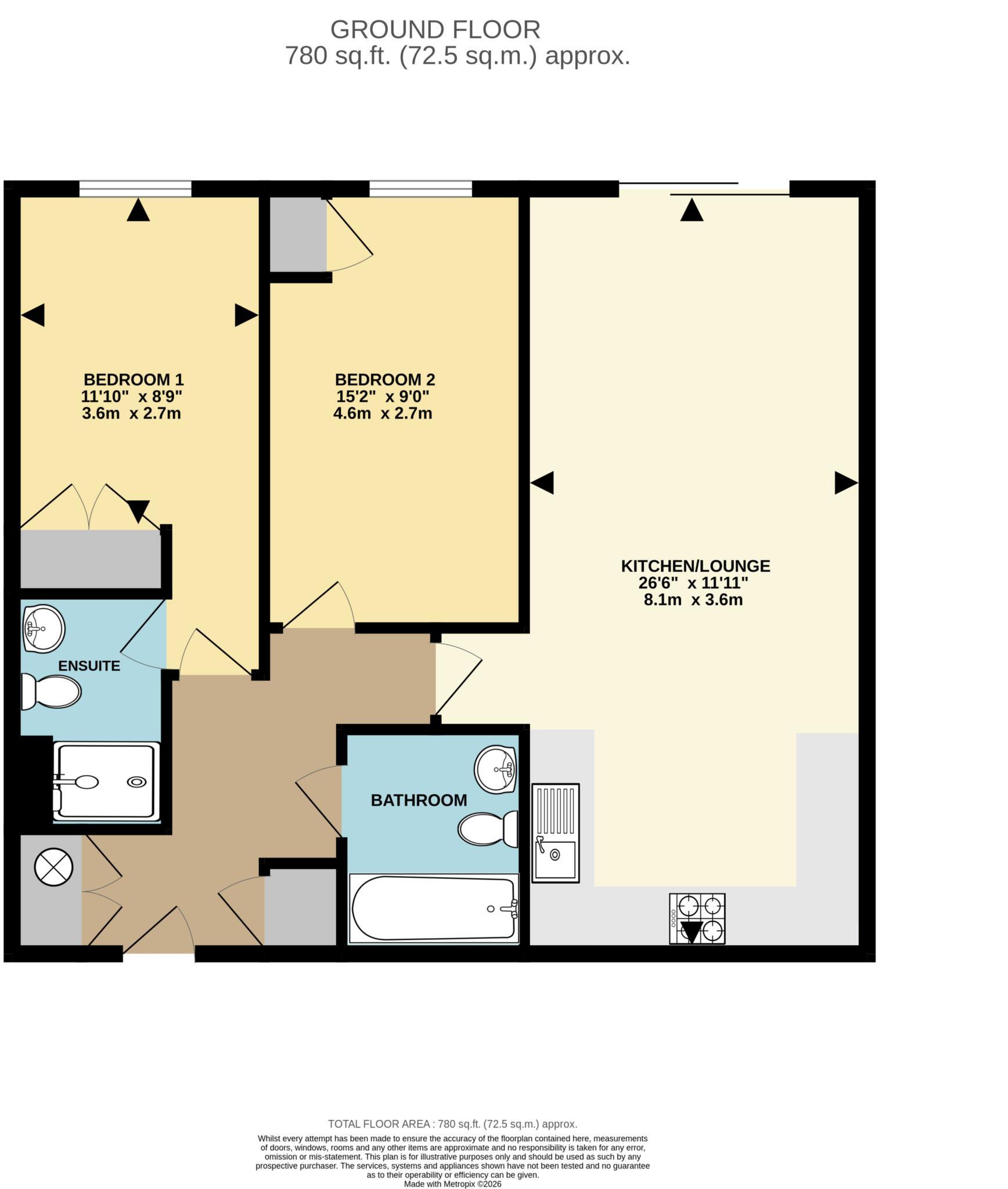 Red Admiral Court, St Neots floorplan