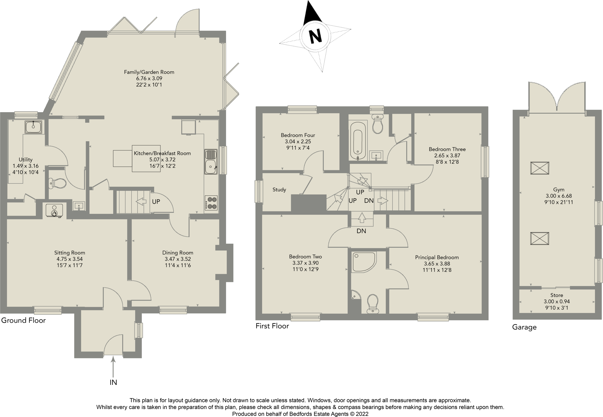 Great Finborough, Suffolk floorplan