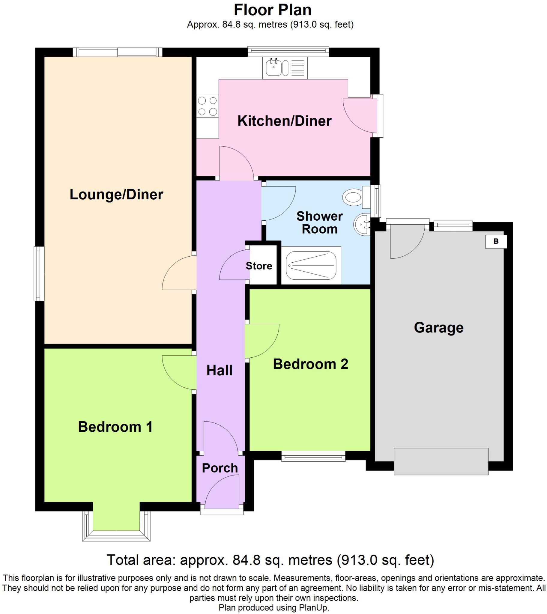 Hermitage Grove, Haverfordwest, Pembrokeshire, SA61 floorplan