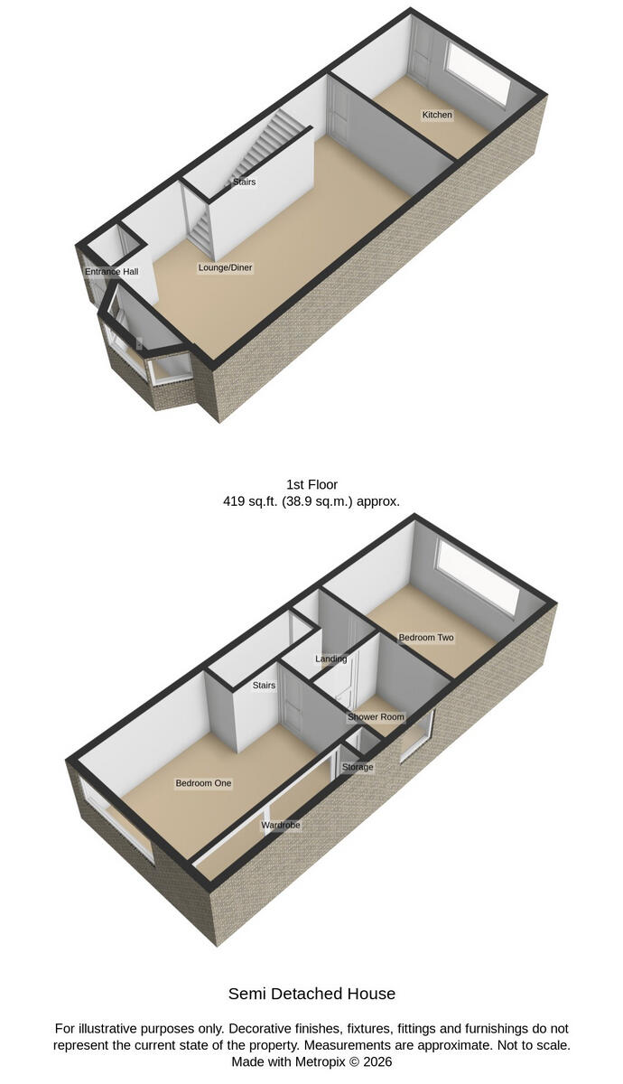 Central Avenue, Benfleet floorplan
