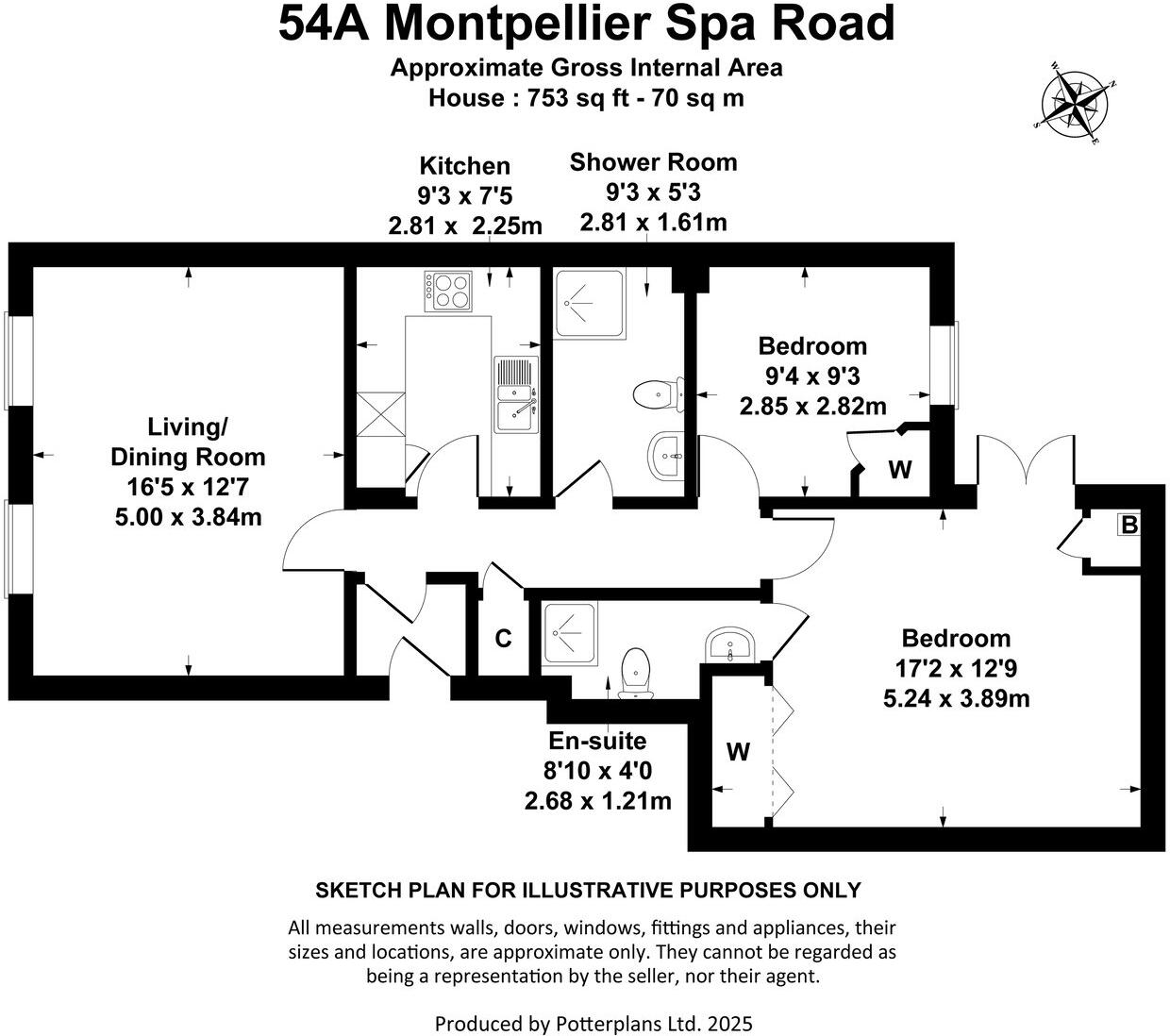 Montpellier Spa Road, Montpellier, Cheltenham, GL50 floorplan