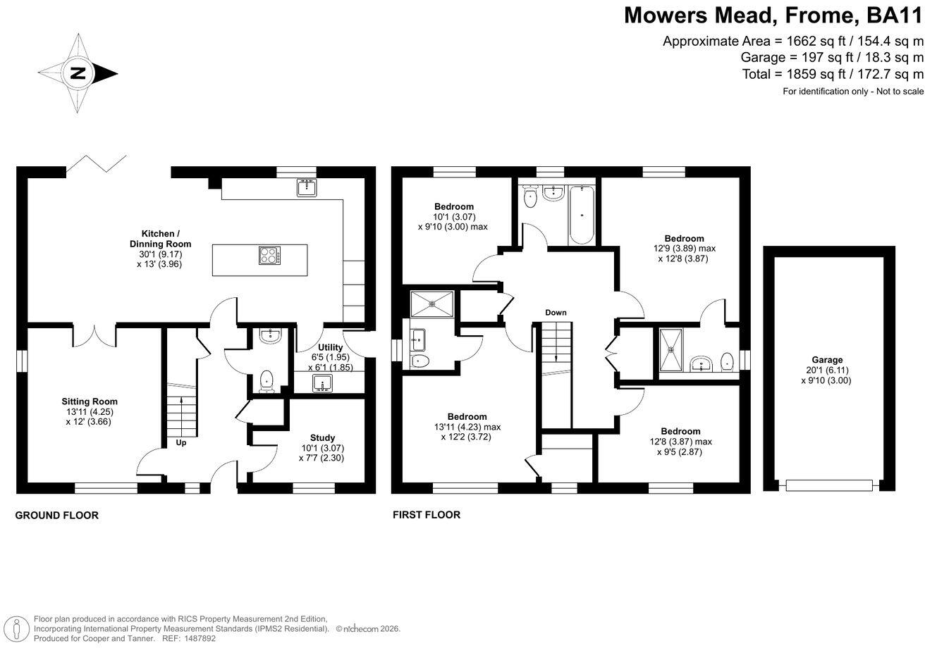 Mowers Mead, Frome, BA11 floorplan
