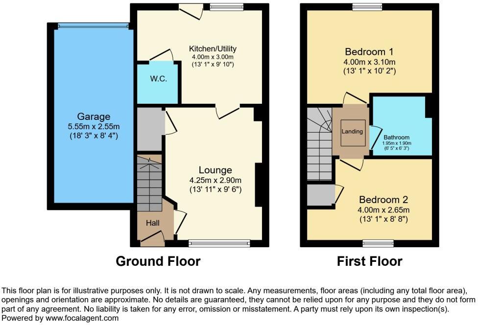 Calver Close, Penryn, TR10 8SG floorplan