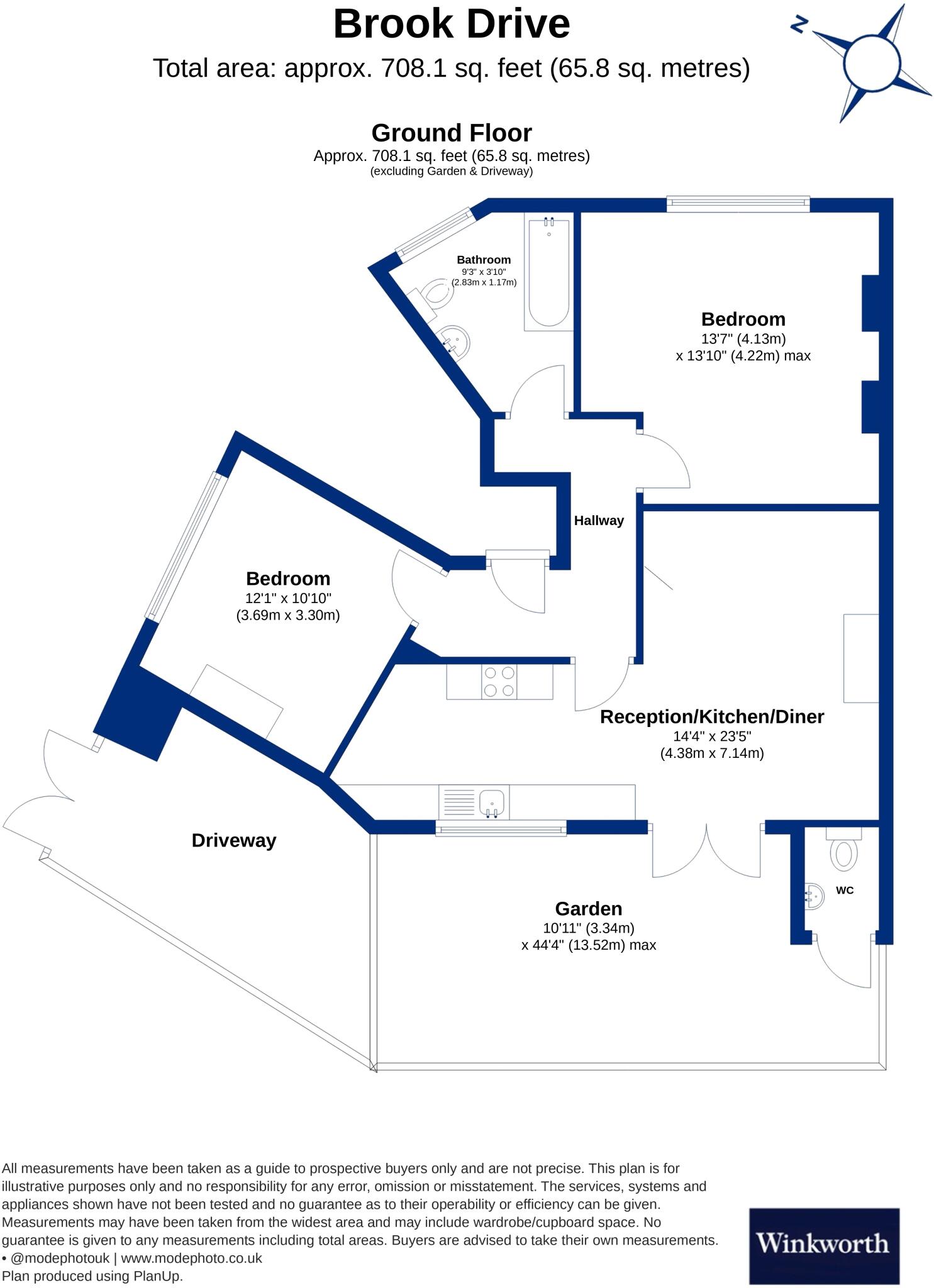 Brook Drive, London, SE11 floorplan