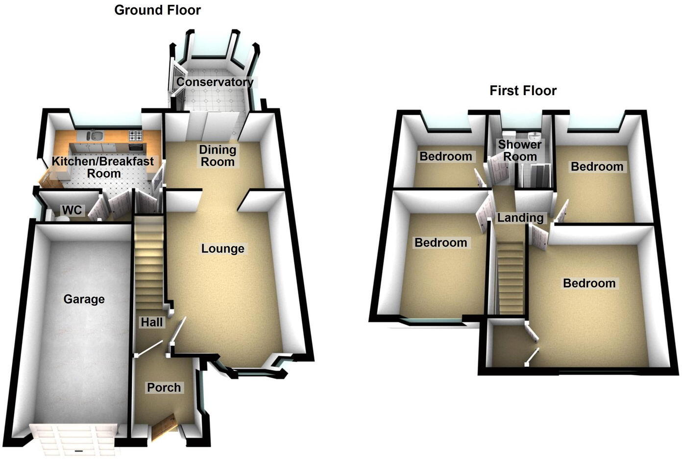 2 Riverside, Chadderton, Oldham, OL1 2TX floorplan