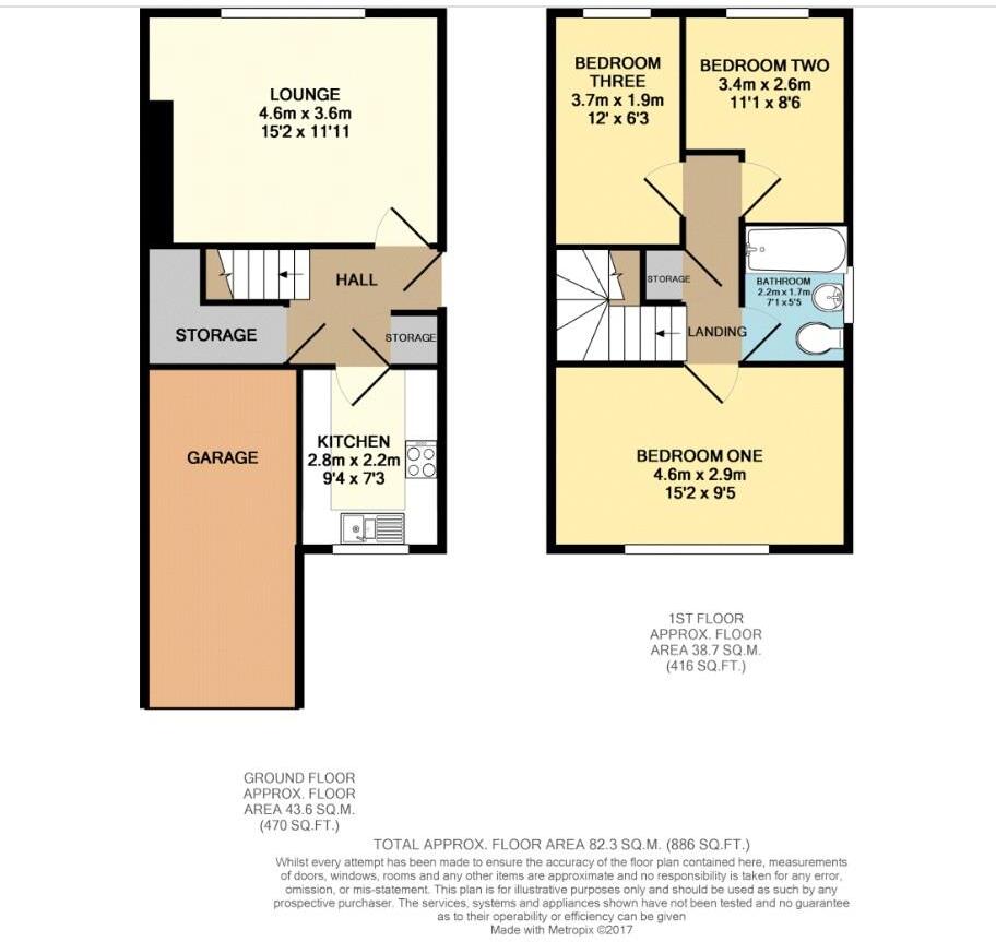 Redmoor Close, Codnor floorplan