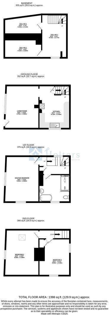 6, Salop Street, Bishops Castle floorplan