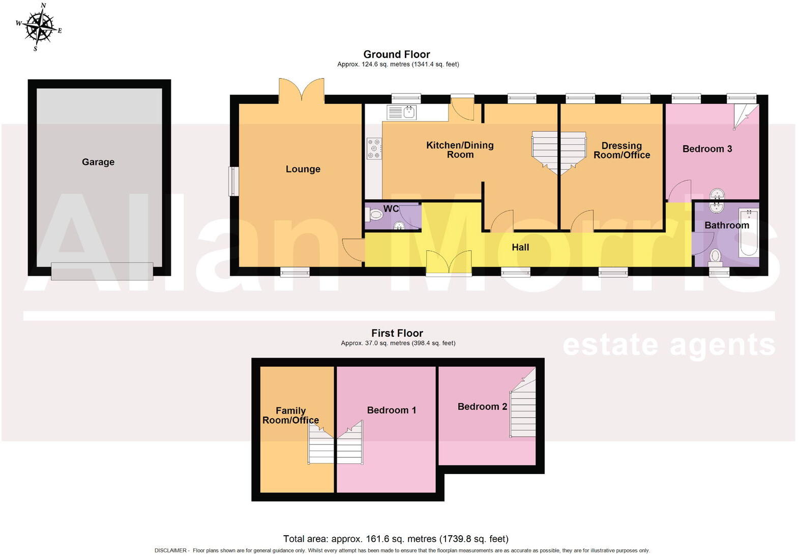 7 Park Farm Barns, Oddingley, Droitwich, Worcestershire.  WR9 7ND floorplan
