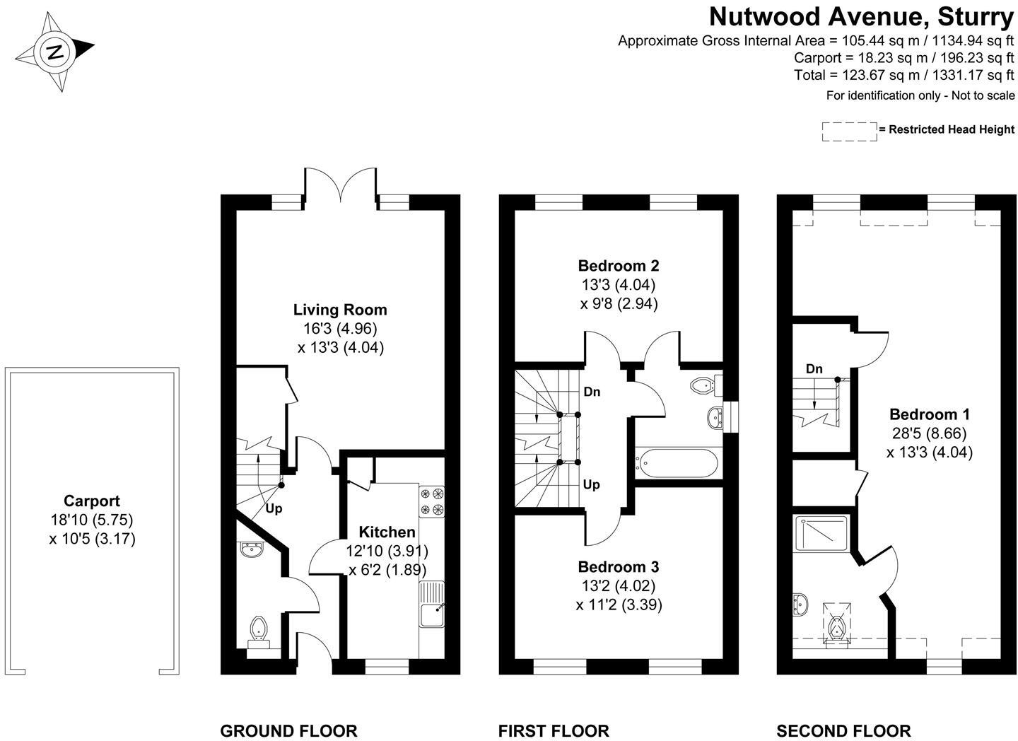 Nutwood Avenue, Broad Oak, Canterbury floorplan