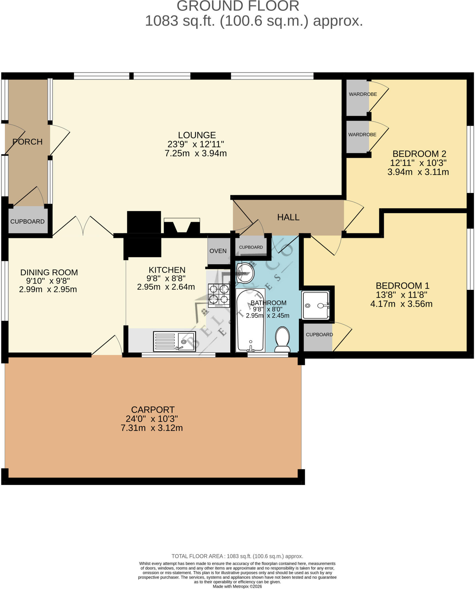 The Meadows, Todwick, Sheffield floorplan