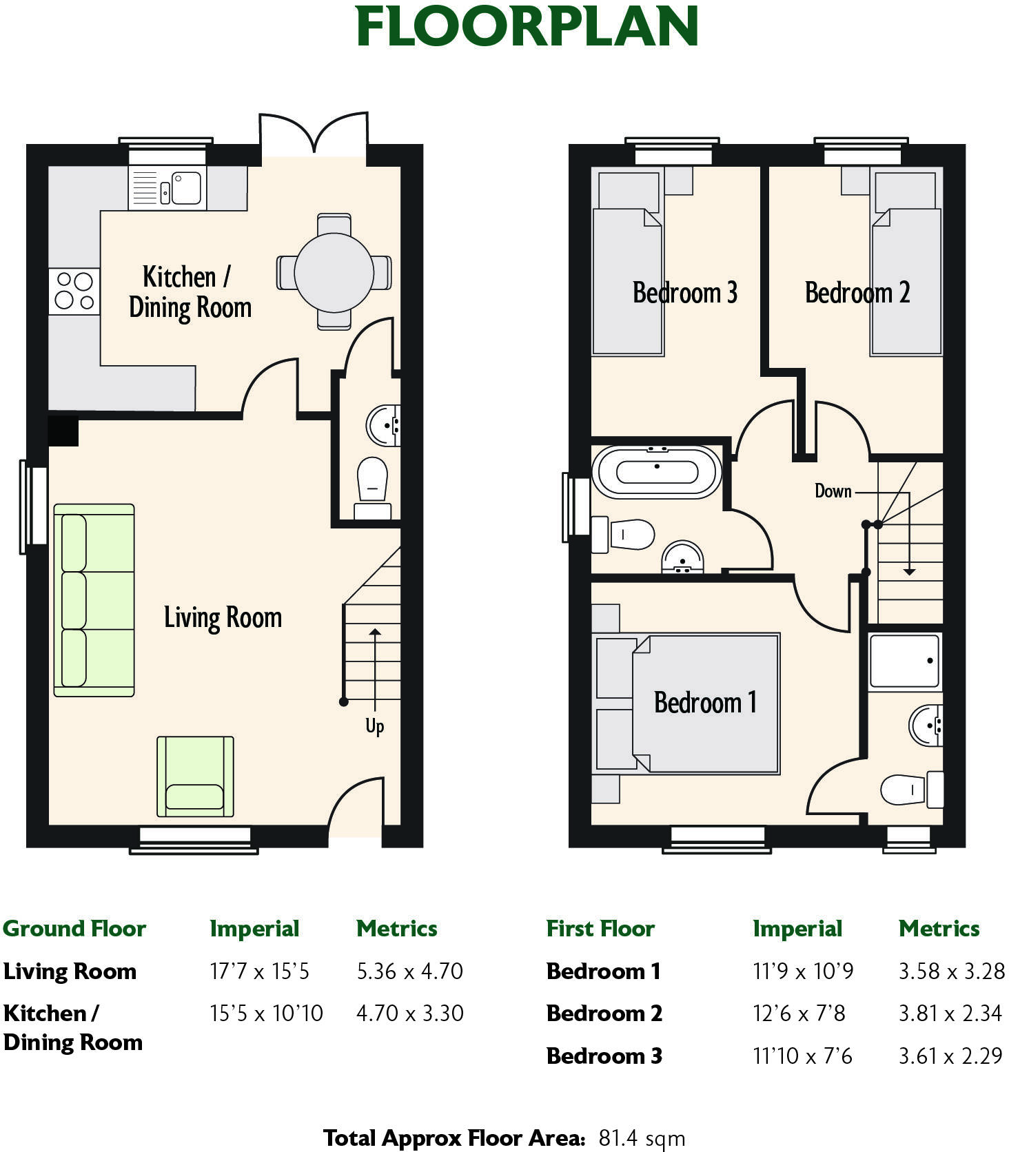 Barbury Heights, Langton Park, Wroughton, Wiltshire, SN4 floorplan