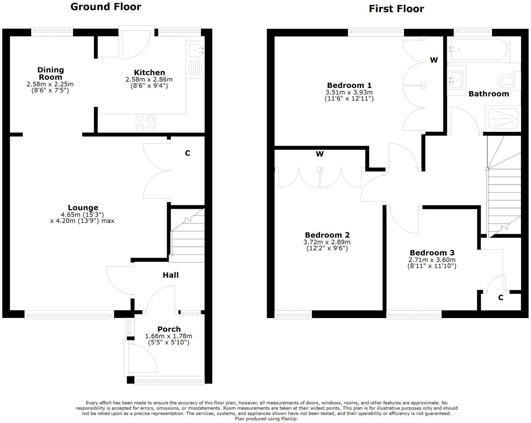 75 Buchan Road, Troon, KA10 7BT floorplan