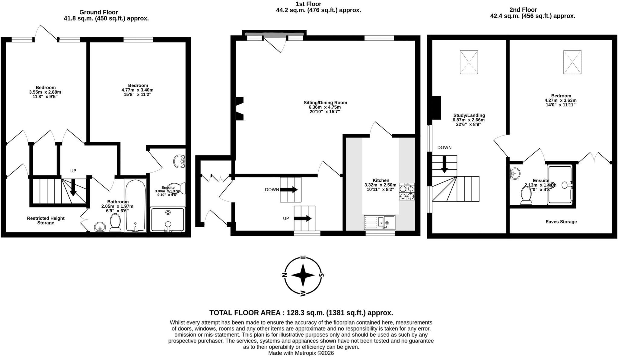 South Street, Totnes floorplan