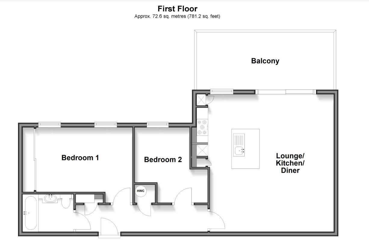 The Fairways, Convent Road, Broadstairs floorplan
