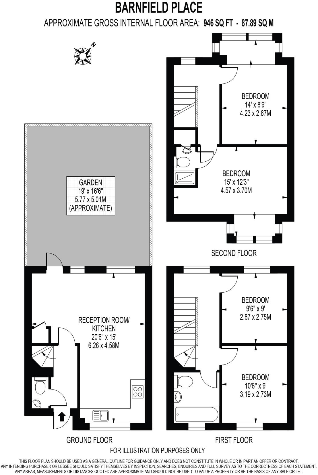 Barnfield Place, Isle Of Dogs, London, E14 floorplan