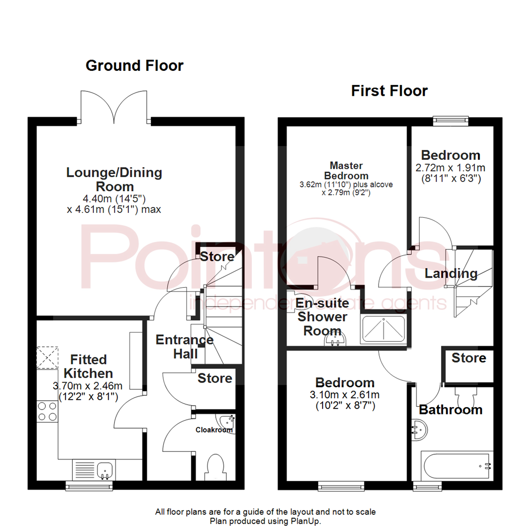 Emperor Lane, Nuneaton floorplan