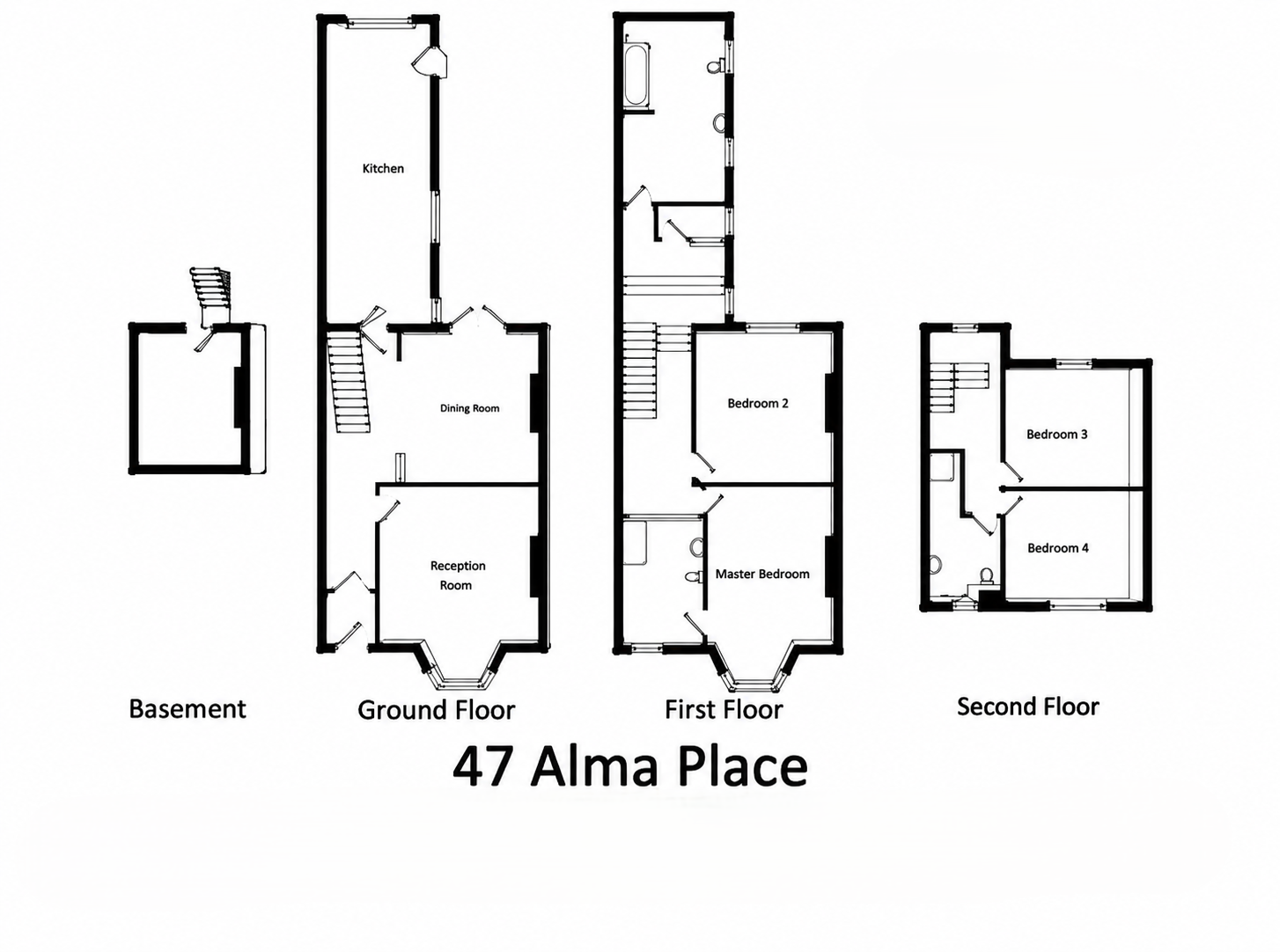 Alma Place, North Shields, NE29 floorplan