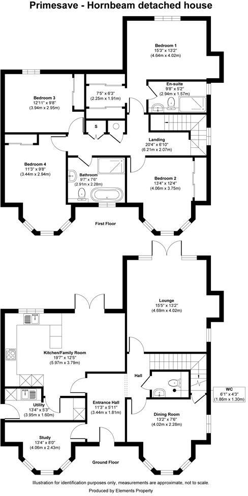 Plot 4, Somerford Reach, Arddleen floorplan