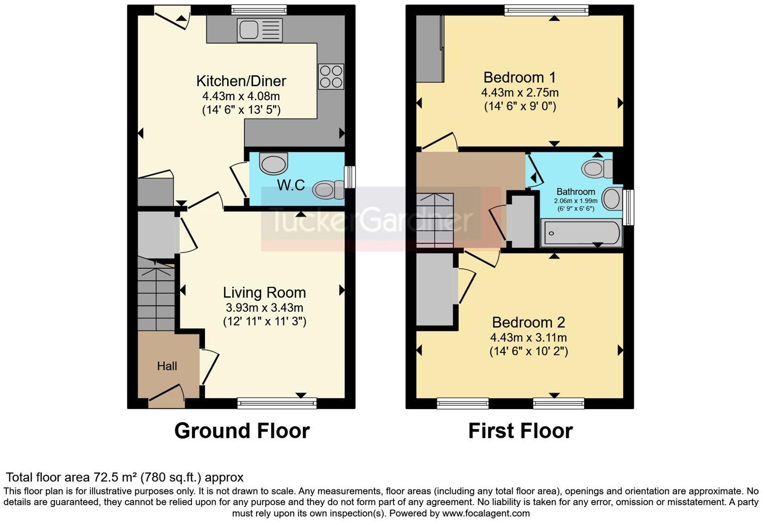 Challis Close, Sawston, Cambridge, Cambridgeshire, CB22 floorplan