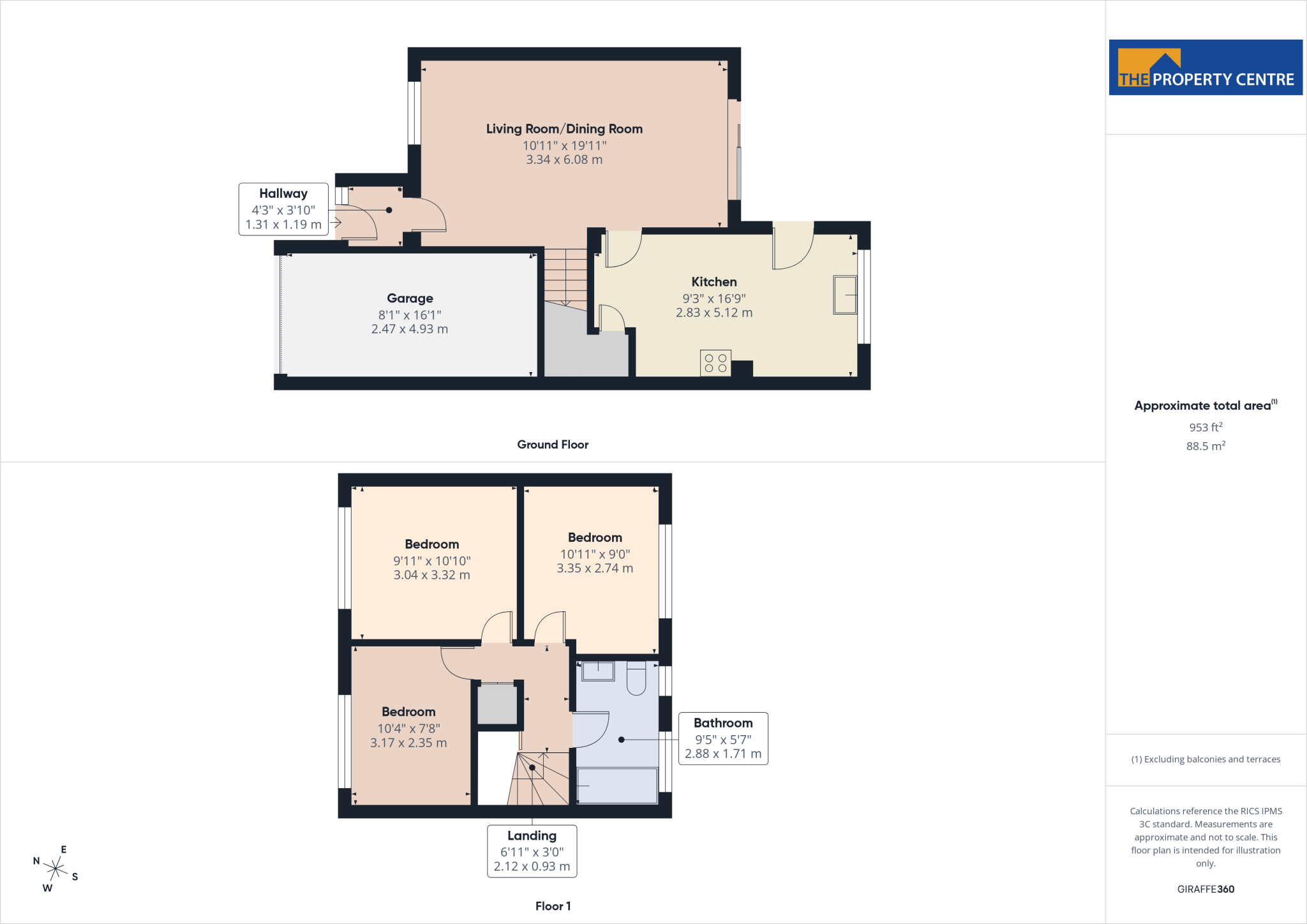 Berry Lawn, Abbeydale, Gloucester, Gloucestershire, GL4 floorplan