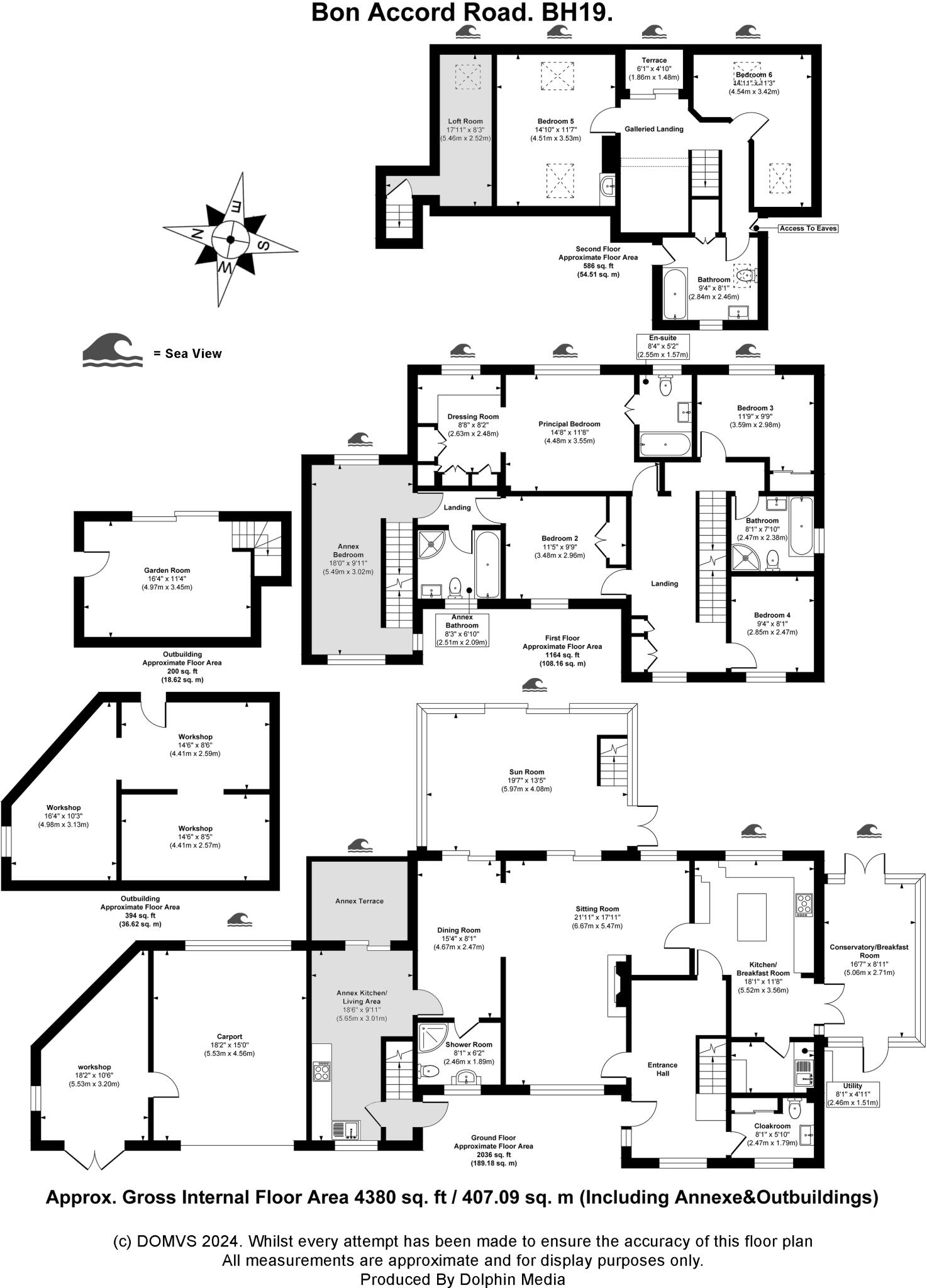 Swanage, Dorset floorplan