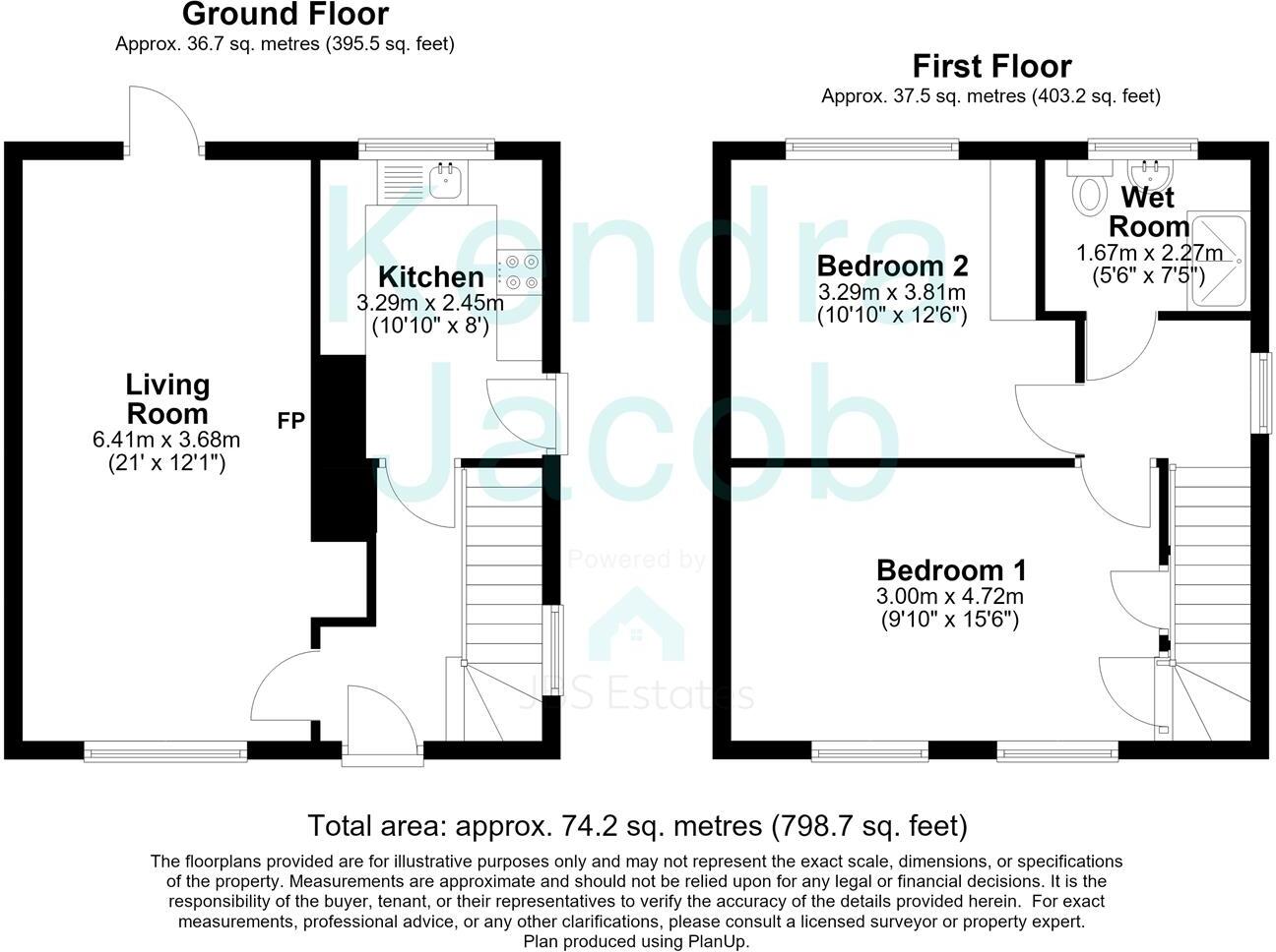 Waverley Place, Worksop floorplan