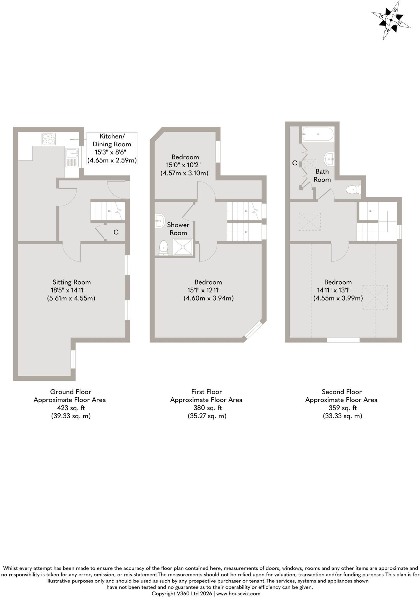 Delightfully Modernised Family Home in Hunstanton floorplan