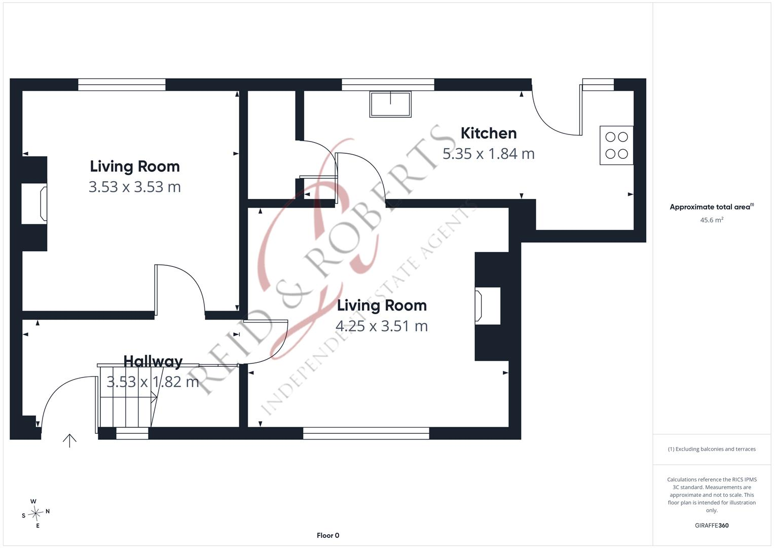 Ffordd Edwin, Northop, Mold floorplan