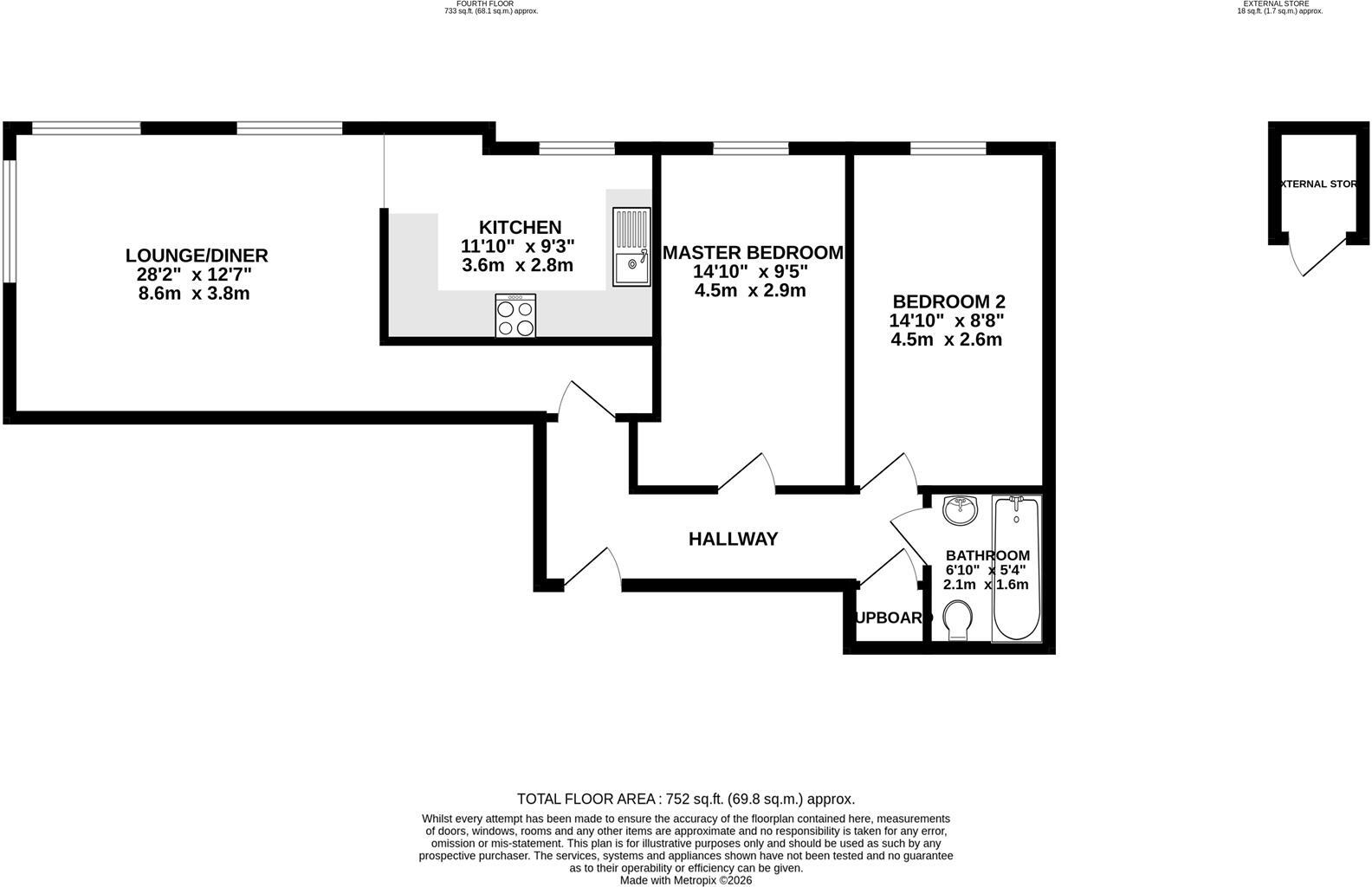 Greenhill, Weymouth floorplan