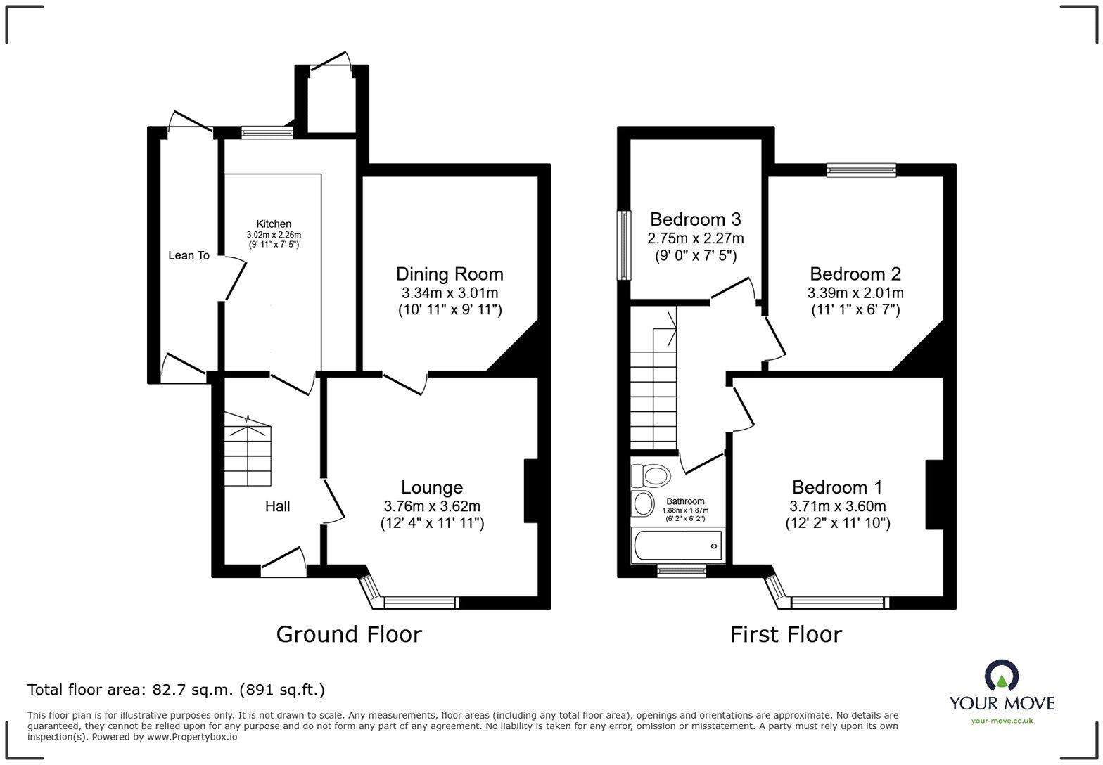 Knighton Road, Southampton, Hampshire, SO19 floorplan