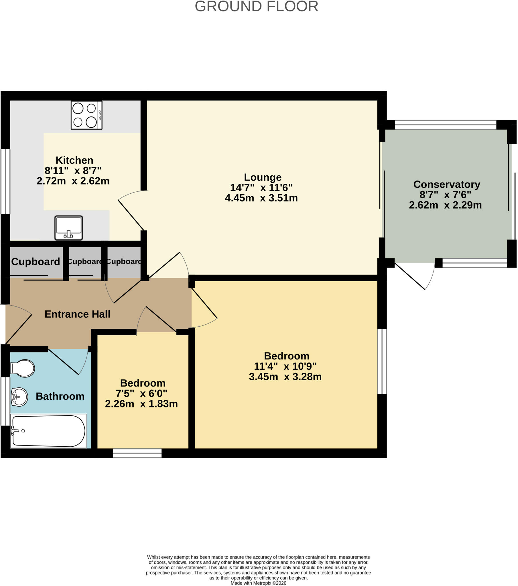 Bingham Close, Christchurch, Dorset, BH23 floorplan
