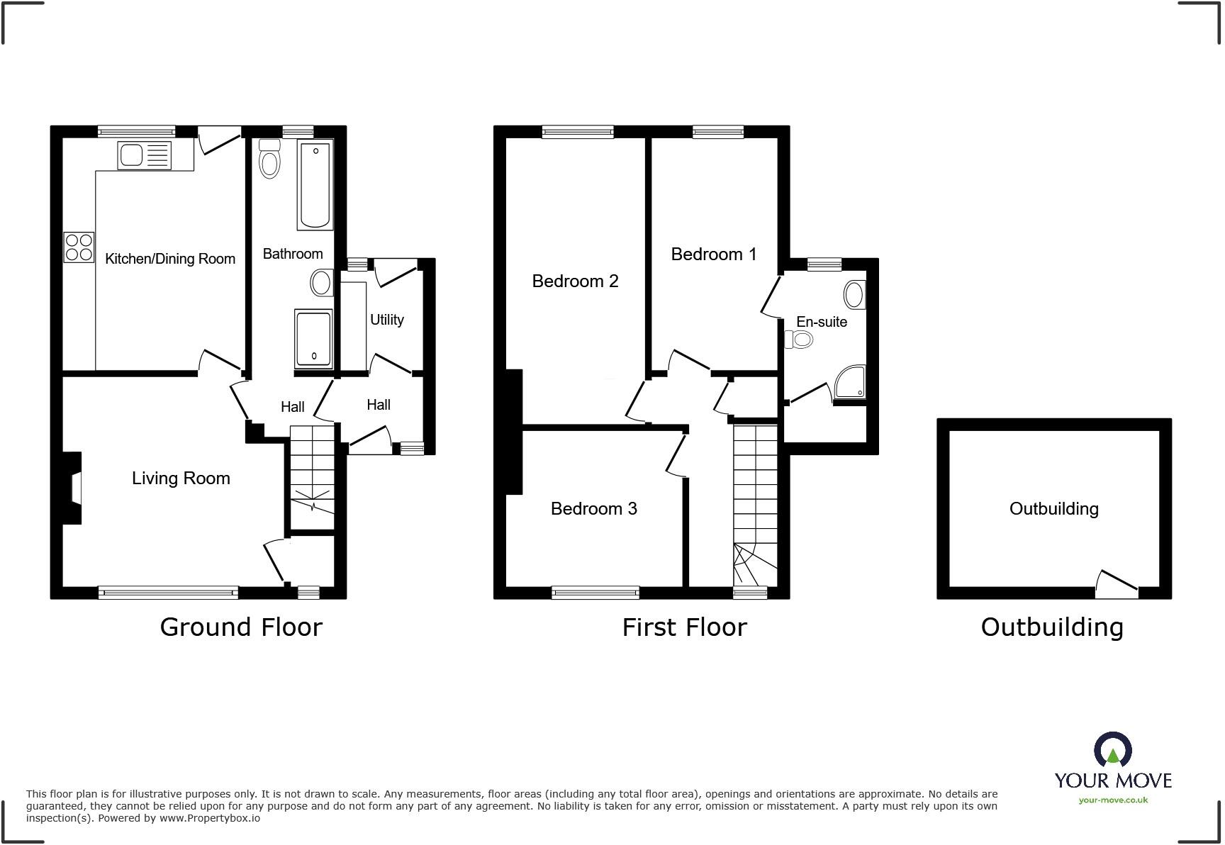 Salterbeck Road, Salterbeck, Workington, Cumbria, CA14 floorplan