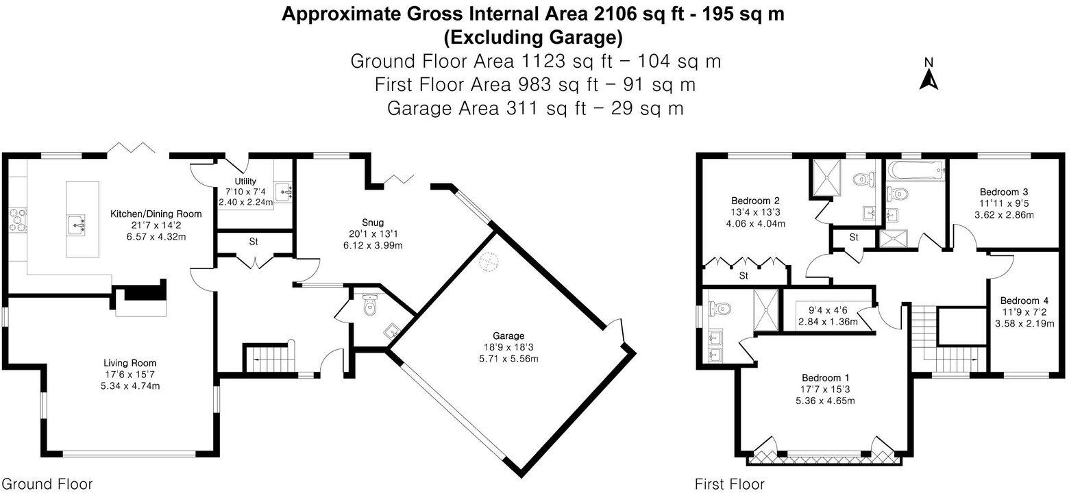 De Ferrers Drive, NEWTON FERRERS, South Devon floorplan