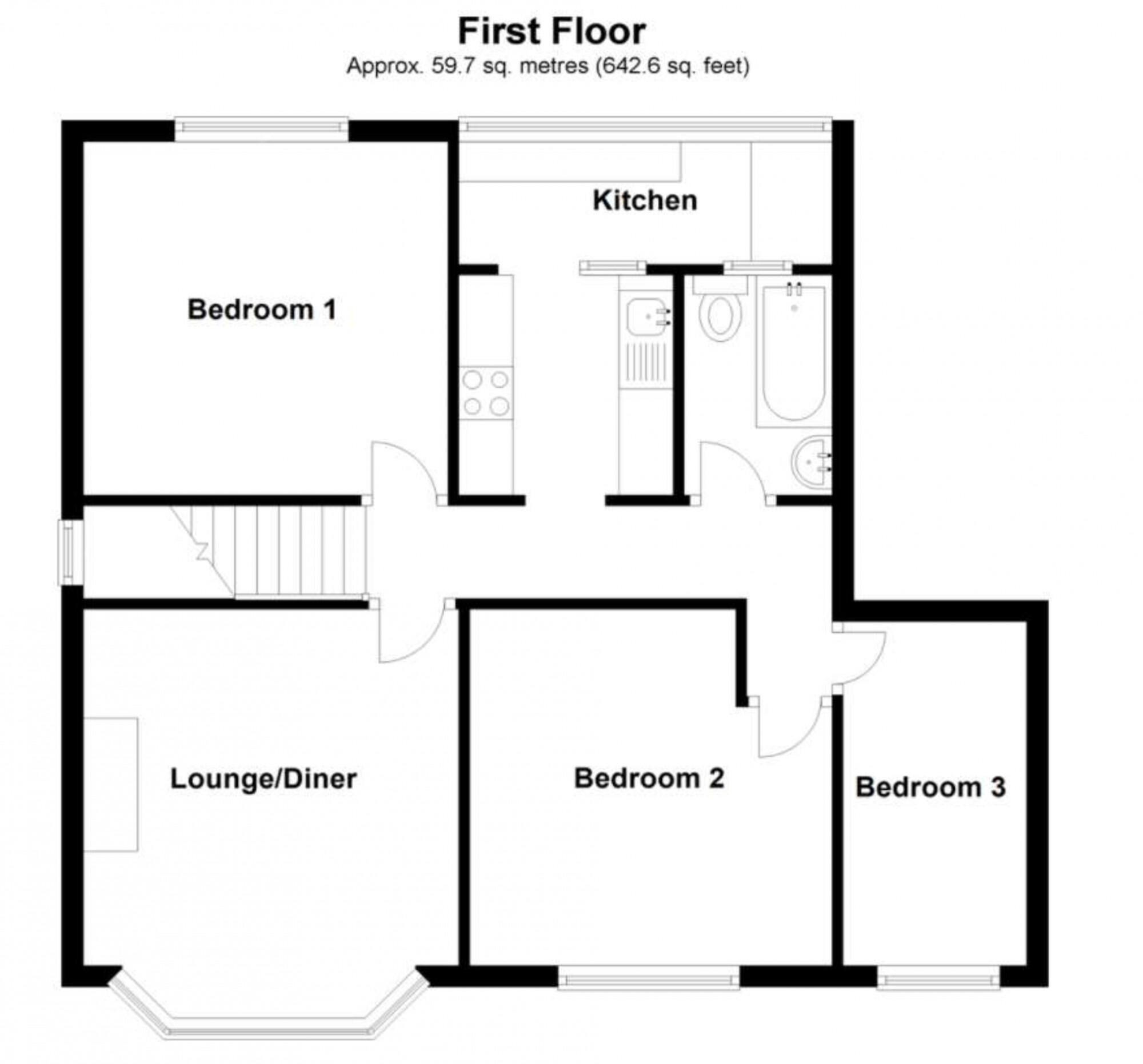 Roding Lane North, Woodford Green, Essex, IG8 floorplan