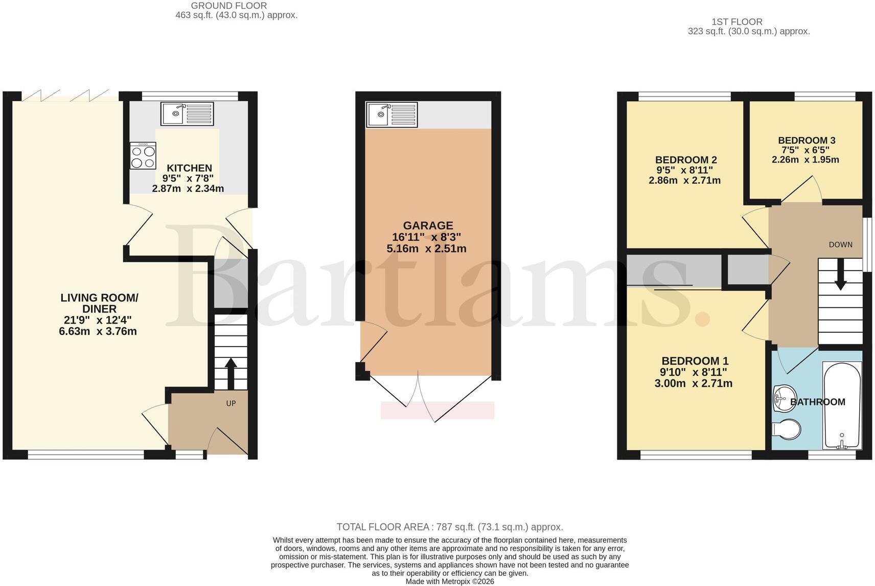 Crane Hollow, Wombourne, WV5 floorplan