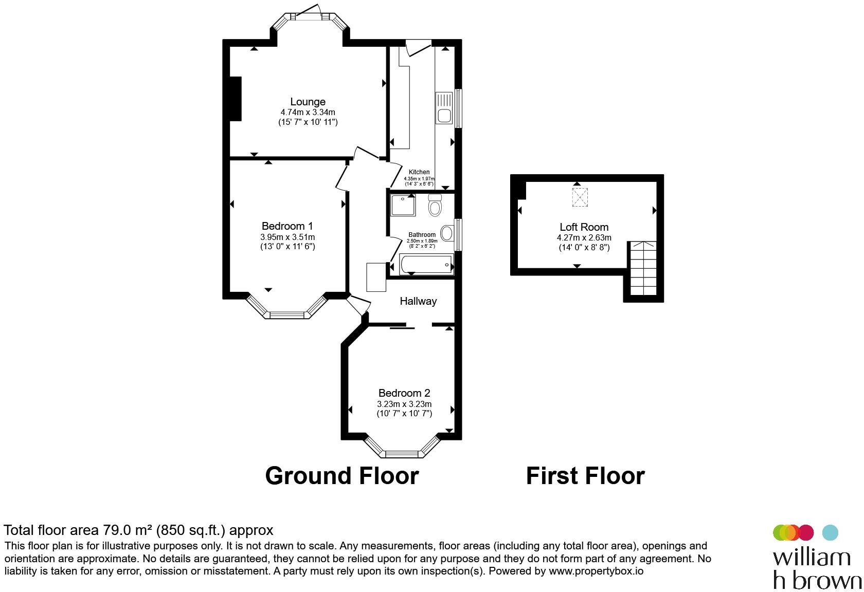 Baddow Place Avenue, Great Baddow, Chelmsford floorplan