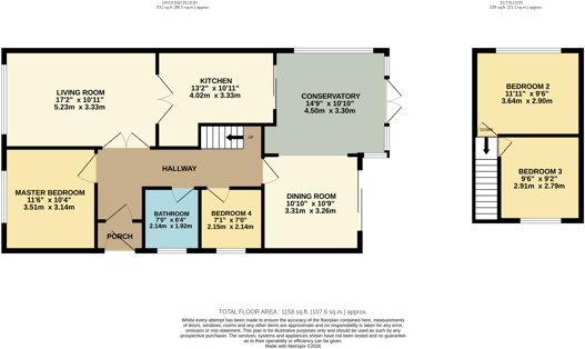 Beacon Road, Romiley floorplan