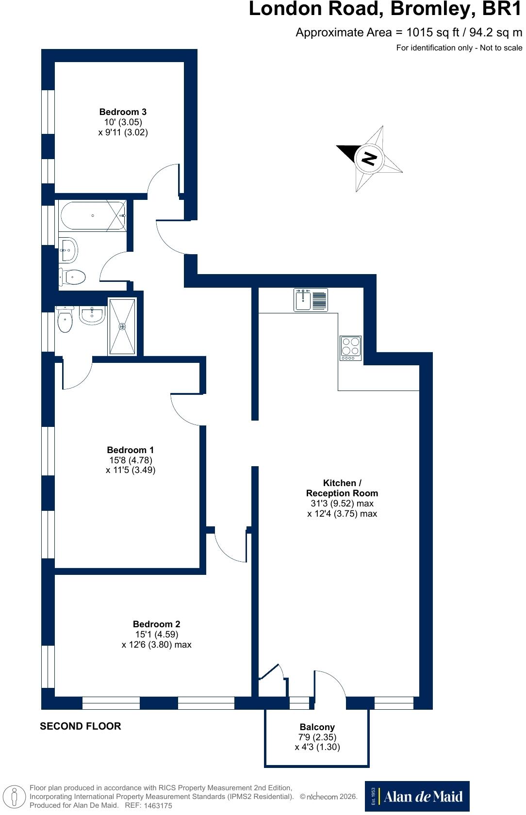 London Road, Bromley floorplan