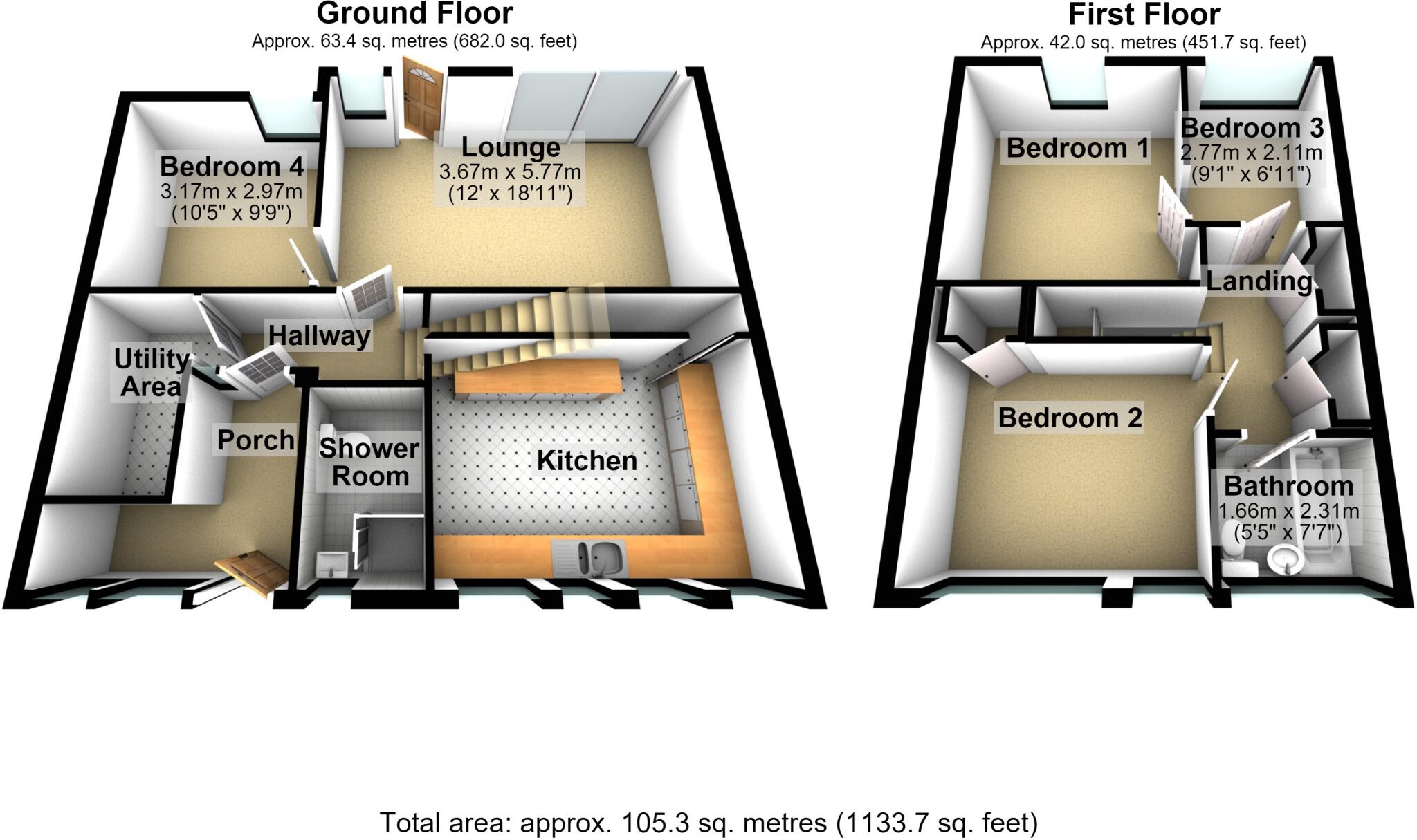 Piggotts Croft, Birmingham floorplan