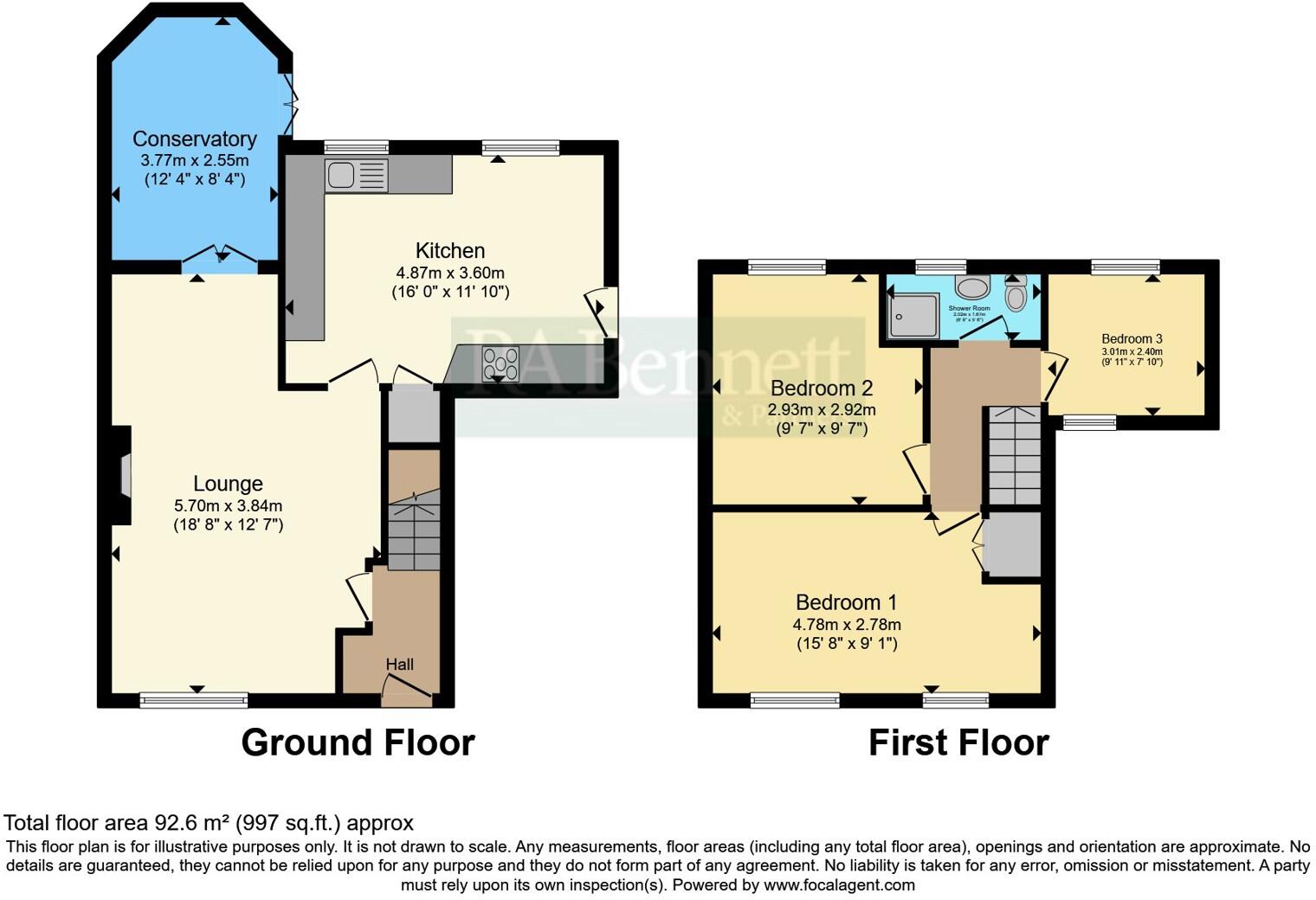 Dunstall Crescent, Bishops Tachbrook, Leamington Spa, Warwickshire, CV33 floorplan