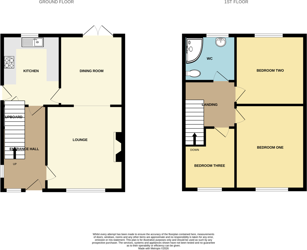 Eagle Lane, Little Sutton, Ellesmere Port, Cheshire, CH66 floorplan