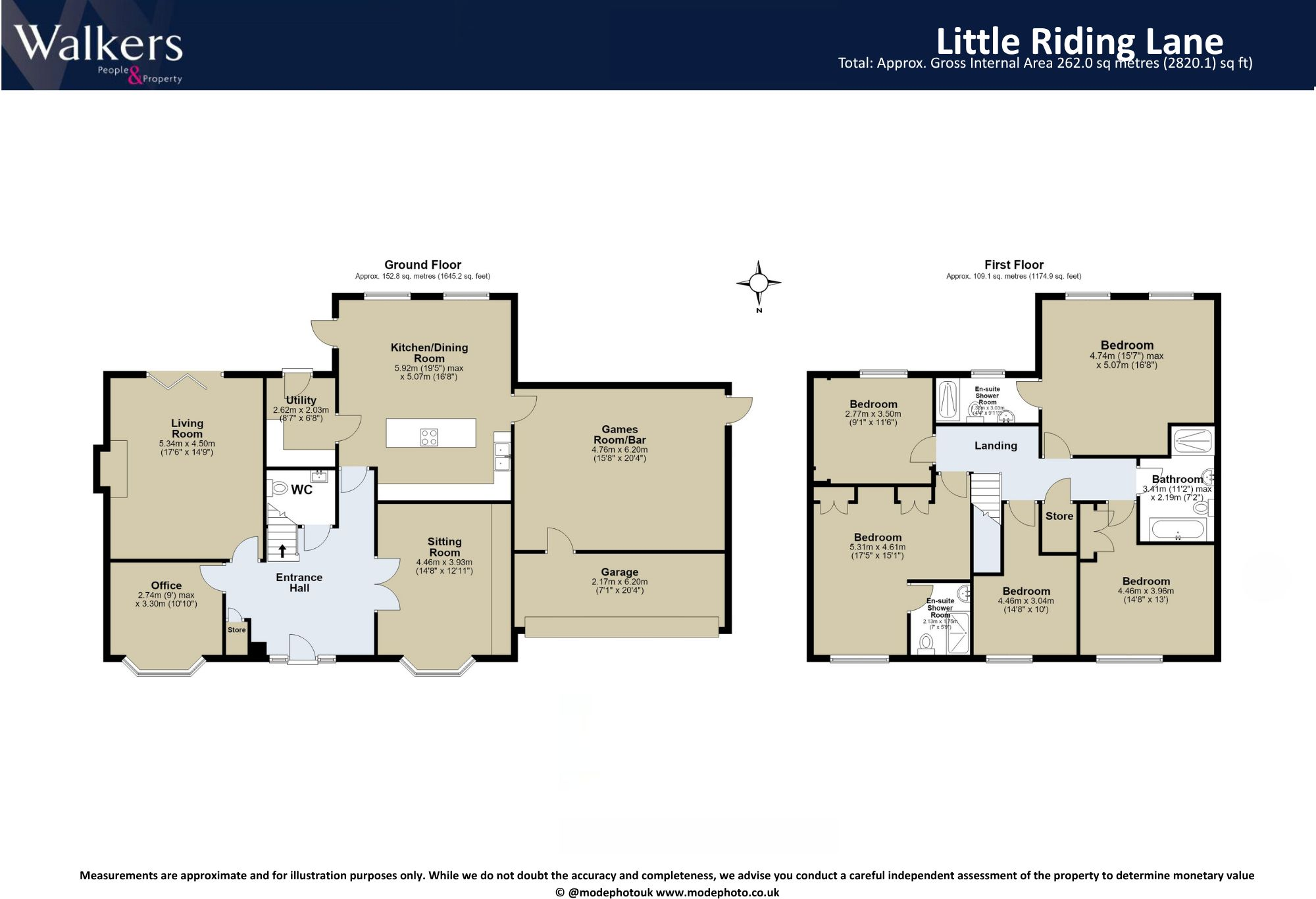 Little Ridings Lane, Ingatestone floorplan