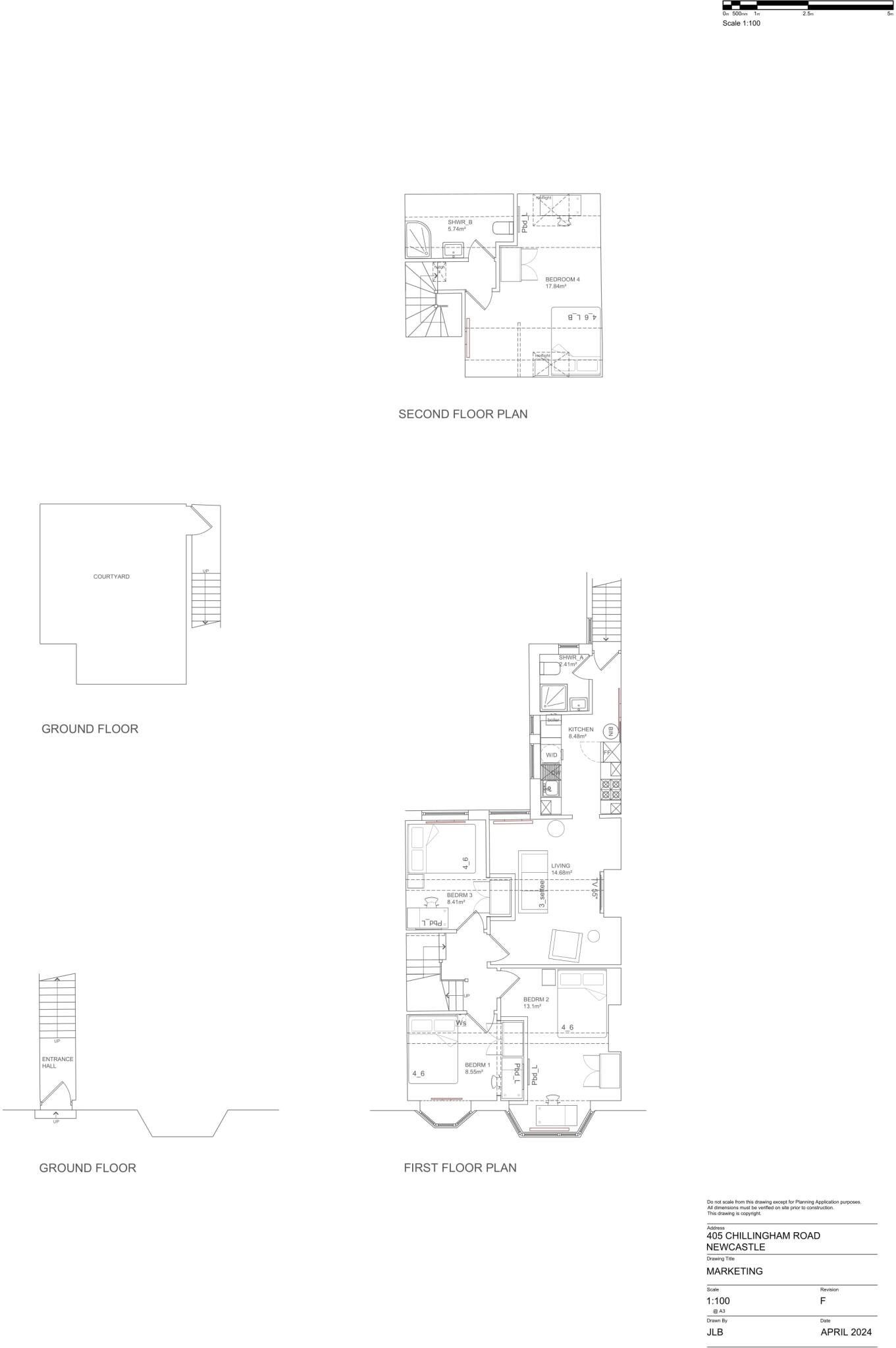 405 Chillingham Road NE6 5QU floorplan