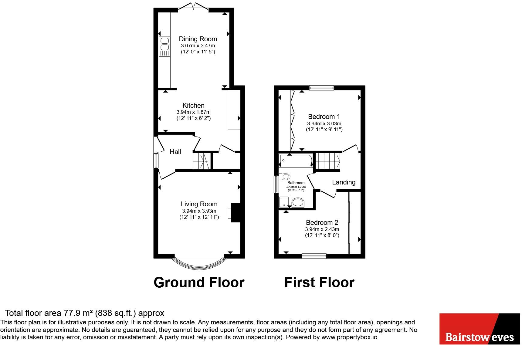 Watnall Road, Hucknall, Nottingham, Nottinghamshire, NG15 floorplan
