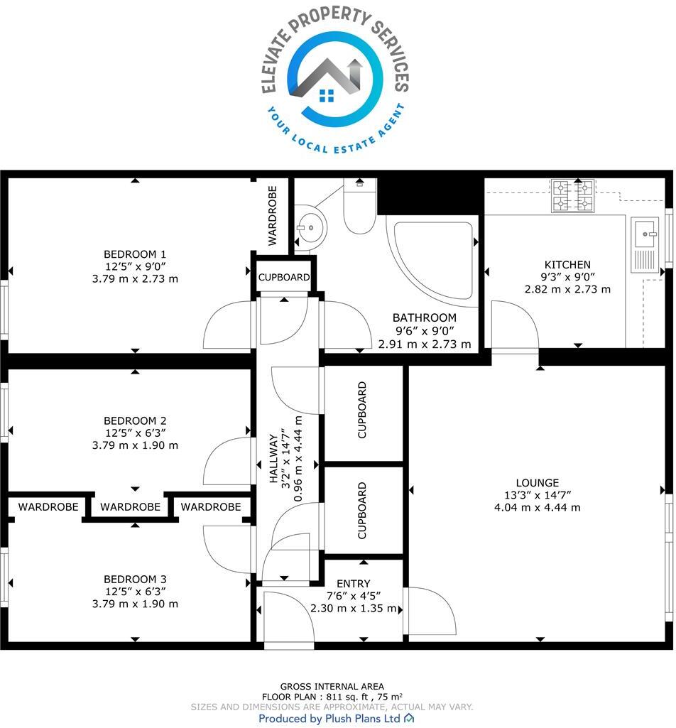 Durban Avenue, Clydebank floorplan